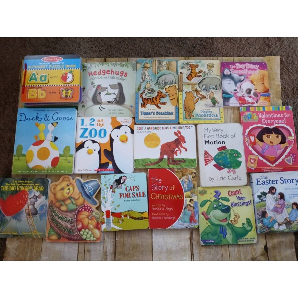 17 Children's Board Books Assorted Titles Will Differ From Photos